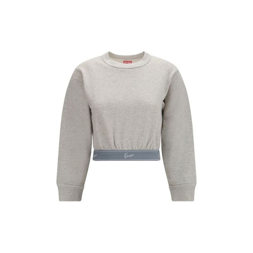 Kenzo Gray Cotton Women's Sweatshirt